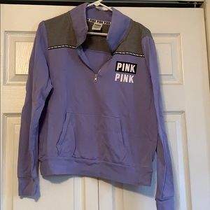 VS PINK quarter zip